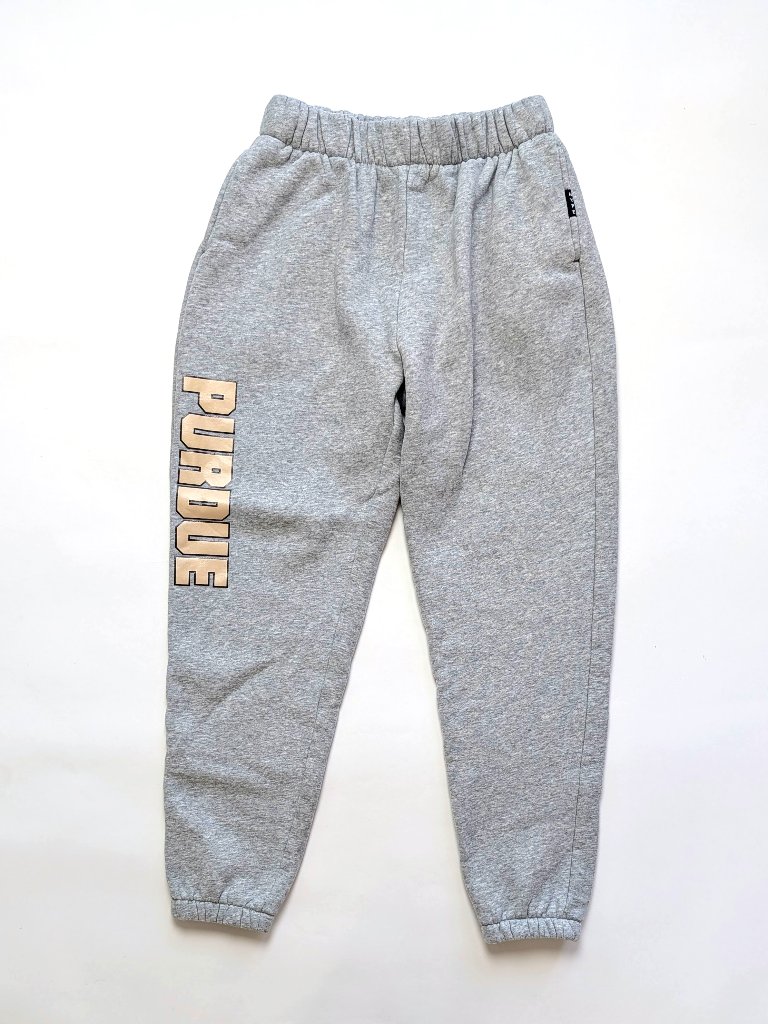 Hype & Vice Purdue University Gray Fleece Jogger Sweatpants Size Xs